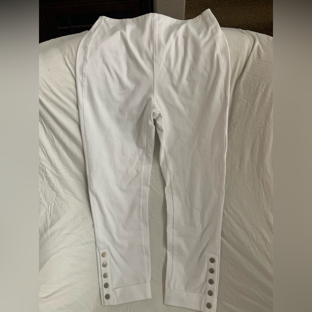 Lysse White Leggings Cropped